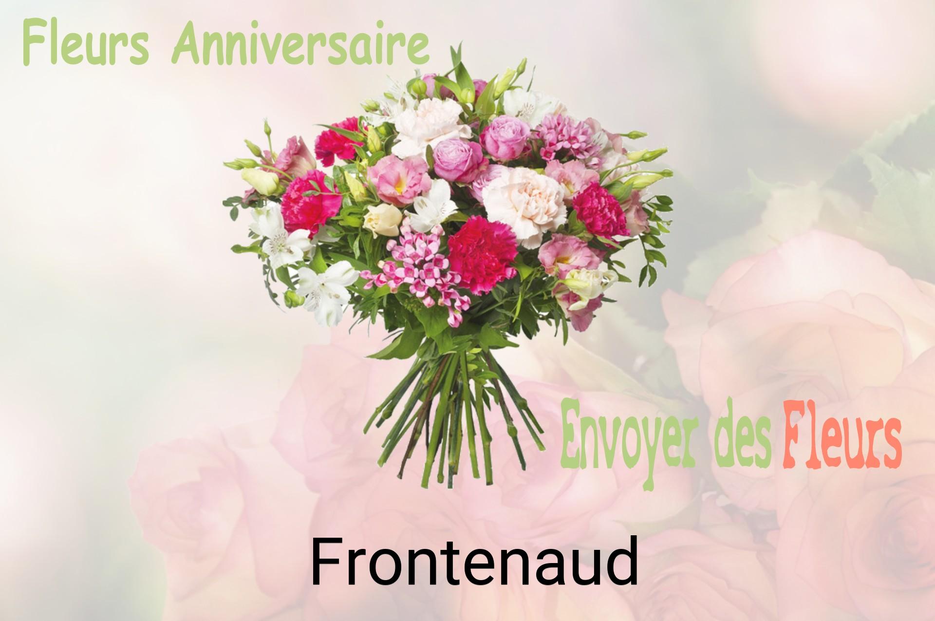Bouquet de fleurs d’anniversaire livré à Frontenaud